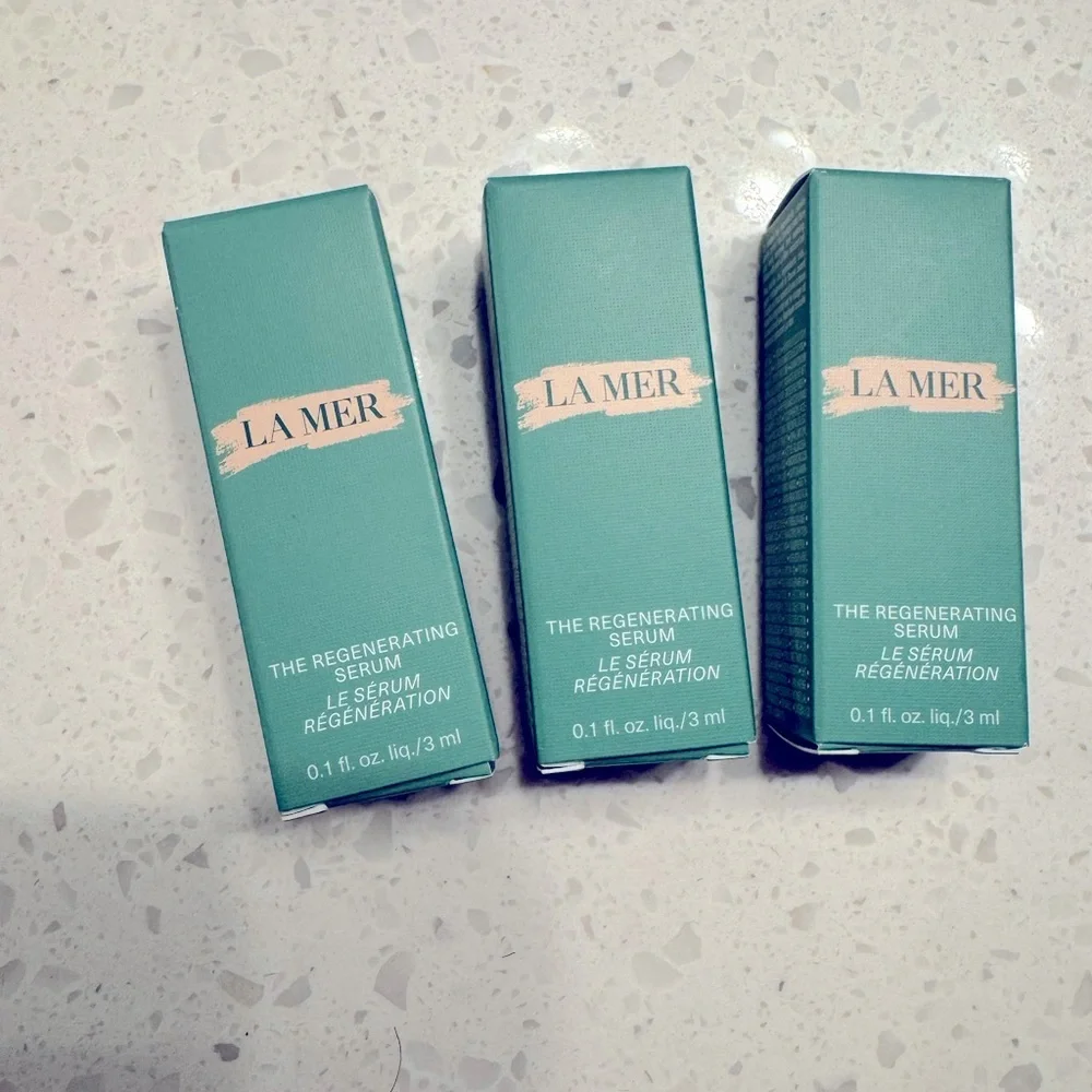 La Mer Regenerating Serum Set 3 boxes .01 each box